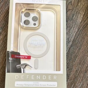 Defender White Phone Case with MagSafe Compatibility
